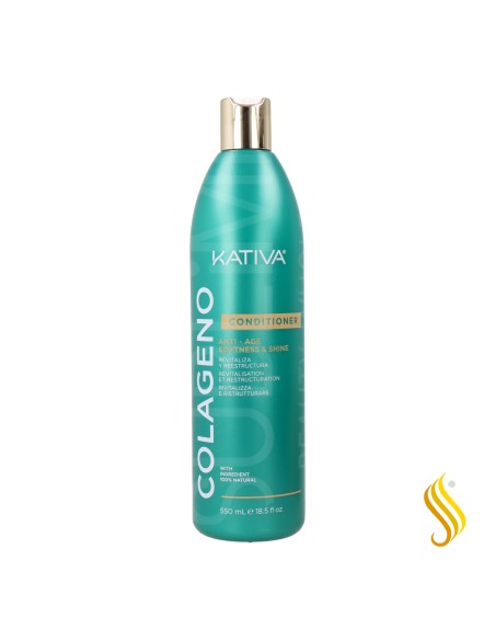 Kativa Colageno Anti Age Acondicionador Softness & Shine 550 ml